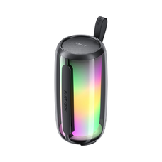 Havit Vezeték nélküli hangszóró (SK879BT) USB-C, Bluetooth, TWS, RGB fények, AUX, Micro SD, FM, IPX5, 8W, 1800mAh - Fekete