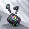 Havit TW952 PRO RGB Vezeték nélküli fülhallgató - Játékhoz, Type-C, Bluetooth 5.0, ENC, TWS, RGB, Mikrofon, FPC, 470mAh - Fekete - 2. kép