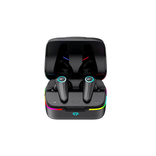 Havit TW952 PRO RGB Vezeték nélküli fülhallgató - Játékhoz, Type-C, Bluetooth 5.0, ENC, TWS, RGB, Mikrofon, FPC, 470mAh - Fekete