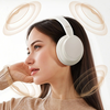 Wireless Headphones (H619BT) Fejhallgató - Vezeték nélküli, Bluetooth V5.4, ENC, 3 EQ Mód, 400mAh, Type-C, Gombvezérlés - Fehér - 3. kép