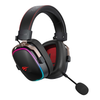 Havit Vezeték nélküli Fejhallgató (H2039BG) - Játékhoz, Over-ear, Bluetooth, Mikrofon, LED, 1050mAh, Type-C - Fekete / Okker - 0. kép
