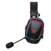 Havit Vezeték nélküli Fejhallgató (H2039BG) - Játékhoz, Over-ear, Bluetooth, Mikrofon, LED, 1050mAh, Type-C - Fekete / Okker - 3. kép