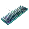 Gaming Keyboard (KB899L) Havit - USB-C, RGB világítás, 1.8m, 350mA - Fehér / Zöld - 0. kép