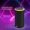 Havit Wireless Speaker (SK833BT) Type-C, Bluetooth 5.3, TWS, TF, USB, Kihangosított hívások, RGB világítás, IPX6, 4000mAh Fekete - 1. kép