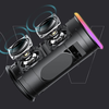 Havit Wireless Speaker (SK833BT) Type-C, Bluetooth 5.3, TWS, TF, USB, Kihangosított hívások, RGB világítás, IPX6, 4000mAh Fekete - 4. kép