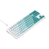 Gaming Keyboard (KB901L) Havit - USB-C, RGB világítással, 1,8m, 200mA - Fehér / Zöld - 0. kép