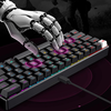Gaming Keyboard (KB903L) - Havit - USB-C, RGB világítással, 1.8m, 200mA - Fehér - 2. kép