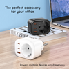 Havit Fali Töltő (UC142 EU) - EU Aljzat, 2x Type-C, USB, 30W - Fekete - 1. kép