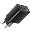 Fali töltő (UCLE001 EU) - 2x USB, Type-C, 30W, GaN technológia - Fekete Havit - 0. kép