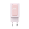 Havit - Fali töltő (UC260 EU) - 2x USB-C, USB, 65W - Rózsaszín thumbnail