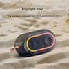 Havit Vezeték nélküli hangszóró (SK809BT) - USB-C, Bluetooth 5.3, TWS, TF, USB, FM, AUX, Kihangosító hívás, RGB, IPX5, 1200mAh - Lila - 4. kép