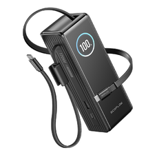 EcoFlow RAPID Powerbank 25000mAh, 170W (beépített 100W-os kábel)