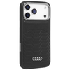iPhone 17 Pro Max Audi GT szintetikus bőr MagSafe fekete tok - 0. kép