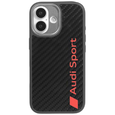 iPhone 17 Audi R8 szénszálas MagSafe fekete tok