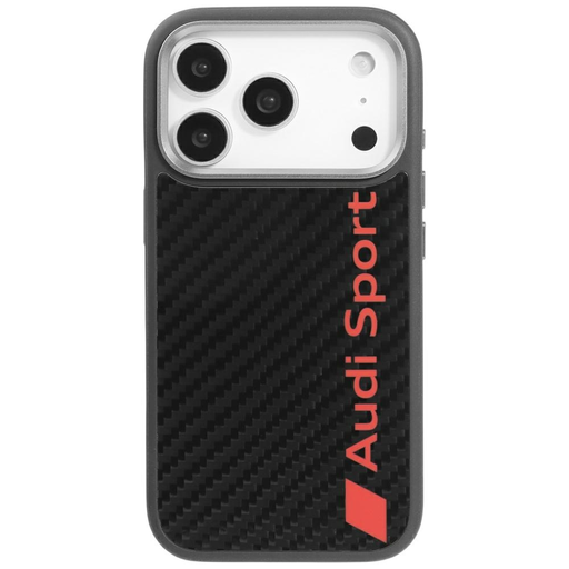 iPhone 17 Pro Audi R8 szénszálas MagSafe tok fekete iPhone 17 Pro Audi R8 szénszálas MagSafe tok fekete