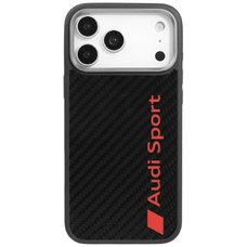 iPhone 17 Pro Max Audi R8 Karbon Szálas MagSafe fekete tok