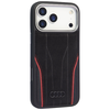 iPhone 17 Pro Audi R8 Eredeti Bőr MagSafe tok fekete-piros - 0. kép