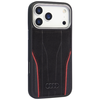 iPhone 17 Pro Max Audi R8 eredeti bőrtok fekete-piros tok - 0. kép