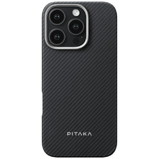 iPhone 16 Pro Max PITAKA Ultra-Slim MagSafe fekete-szürke tok
