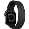 Apple Watch 1/2/3/4/5/6/7/8/9/10/SE/Ultra/Ultra2 PITAKA Carbon Fiber Modern szíj fekete-szürke - 3. kép