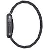 Apple Watch 1/2/3/4/5/6/7/8/9/10/SE/Ultra/Ultra2 PITAKA Carbon Fiber Retro szíj fekete szürke - 0. kép