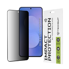 Samsung Galaxy S25 FE Techsuit - 111D Privacy Full Glue - Fekete üvegfólia