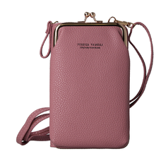 Kötött tok telefonhoz, design 2 rózsaszín tok