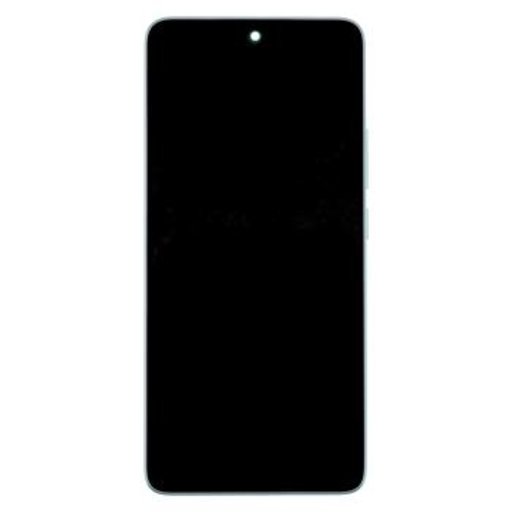 LCD kijelző + Érintőképernyő egység + Előlap Xiaomi Redmi Note 14 5G Zöld (Szerviz csomag)