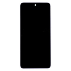 LCD Kijelző + Érintőegység + Előlap a Xiaomi Redmi Note 14 5G-hez Lila (Szervizcsomag)