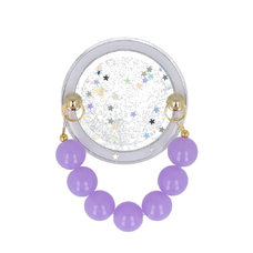 Magsafe gyűrűtartó BEADS - design MS55 lila