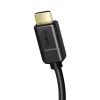 Baseus HDMI 2.0 kábel 4K 30 Hz 3D HDR 18Gbps 5m fekete (CAKGQ-D01) - 0. kép