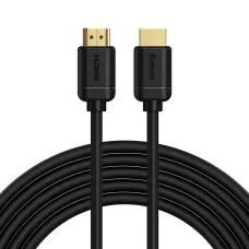 Baseus HDMI 2.0 kábel 4K 30 Hz 3D HDR 18Gbps 5m fekete (CAKGQ-D01)