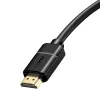 Baseus HDMI 2.0 kábel 4K 30 Hz 3D HDR 18Gbps 5m fekete (CAKGQ-D01) - 2. kép