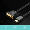 Ugreen HDMI - DVI kábel 4K 60Hz 30AWG 1m fekete (30116) - 0. kép