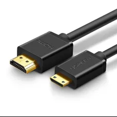 Ugreen HDMI - mini HDMI kábel 19 pin 2.0v 4K 60Hz 30AWG 1,5m fekete (11167)