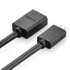 Ugreen HDMI (aljzat) - mini HDMI (csatlakozó) kábel adapter 4K 60Hz Ethernet HEC ARC 32 csatornás audio  22cm fekete (20137) - 3. kép