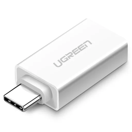 Ugreen USB 3.2 Gen 1 (aljzat) - USB Type-C (csatlakozóvég) OTG adapter fehér (30155)
