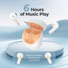 Havit Vezeték nélküli fülhallgató (TW931) - Bluetooth 5.4, fél in-ear, mikrofon, TWS, ENC, Type-C, 300mAh - fekete - 4. kép