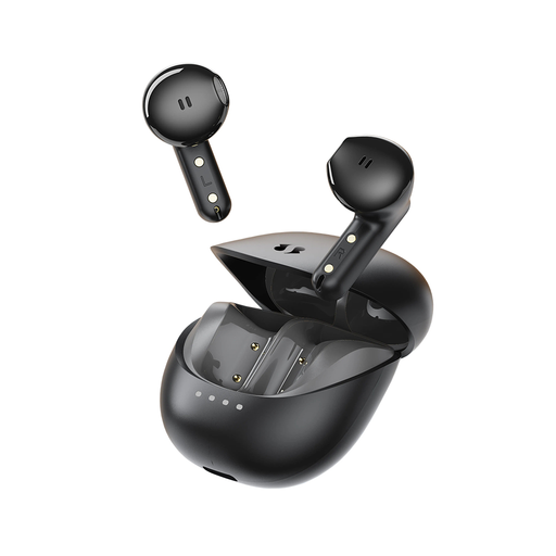 Havit Vezeték nélküli fülhallgató (TW931) - Bluetooth 5.4, fél in-ear, mikrofon, TWS, ENC, Type-C, 300mAh - fekete