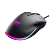 Havit Vezetékes Gaming Egér (MS954) - 800/1600/2400/3200/6400/12000 DPI, 1.6m, 5V - Fekete - 1. kép