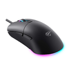 Havit - Vezetékes Játék Egér (MS1038) - RGB világítással, 1200/2400/3200/4800/6400/8000 DPI, 1.6m, 5V - Fekete - 3. kép