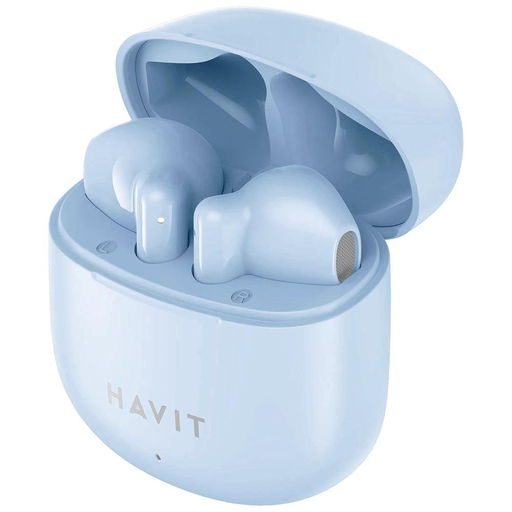 Havit Wireless Earbuds (TW976) Mikrofonos, Bluetooth 5.3, True Wireless Stereo, Type-C, 300mAh - Kék