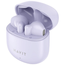 Havit Wireless Earbuds (TW976) - mikrofonnal, Bluetooth 5.3, valódi vezeték nélküli sztereó, Type-C, 300mAh - lila