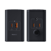 Baseus - Töltőállomás (P10163901113-00) - GaN, 3x USB-C, USB, DC, 240W, 1m - Fekete - 0. kép