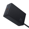 Baseus - Töltőállomás (P10163901113-00) - GaN, 3x USB-C, USB, DC, 240W, 1m - Fekete - 3. kép