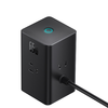 Baseus MERIKAI DUGÓVAL Wall Charger PowerCombo Digital Hosszabbító (PSLR000101) - 3xAC, USB, Type-C kábellel, 65W - Fekete - 2. kép