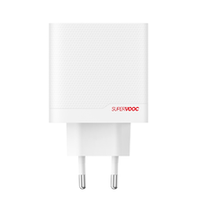 OnePlus SUPERVOOC 80W Dual Ports GaN Power Adapter Kit - EU Version