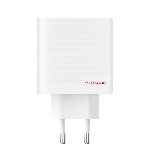 OnePlus SUPERVOOC 80W Dual Ports GaN Power Adapter Kit - EU Version