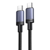 Ugreen L528 USB-C-USB-C kábel 100W 1m (szürke) - 0. kép