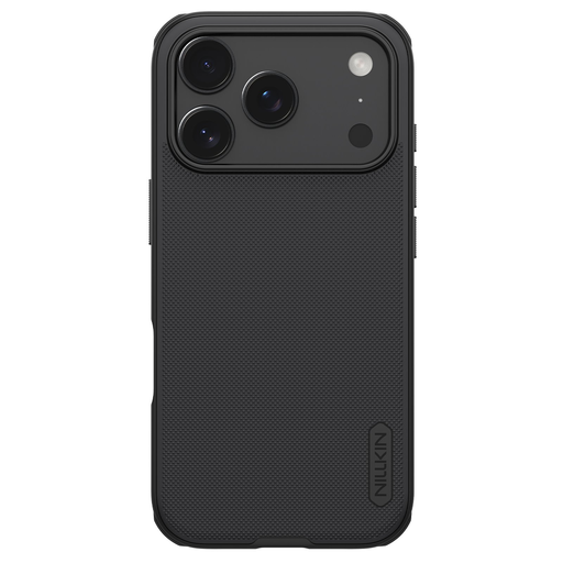 Apple iPhone 17 Pro Fekete Nillkin Super Frosted PRO Tok Apple iPhone 17 Pro Fekete Nillkin Super Frosted PRO Tok